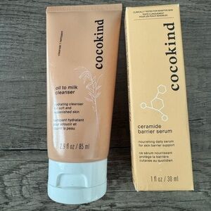NWT Cocokind | Gentle Oat Cleanser | Nourishing Daily Serum | Set of 2